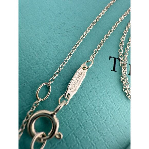 Tiffany & Co. Please Return to Joy Limited Edition Heart Charm Necklace Silver - Picture 6 of 8